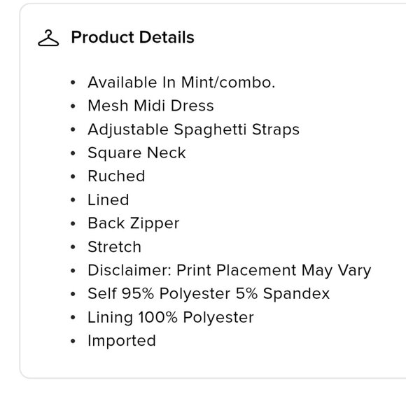 Fashion Nova Aryana Mesh Midi Dress 2x - Picture 8 of 8